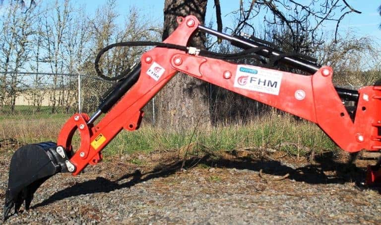 7\' Dig Self Contained Backhoe, FH-BH7 | Betstco Sales, Parts, and Service: