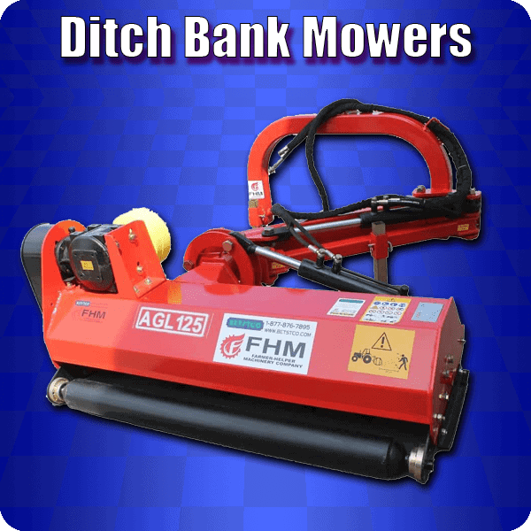 ditch bank flail mowers