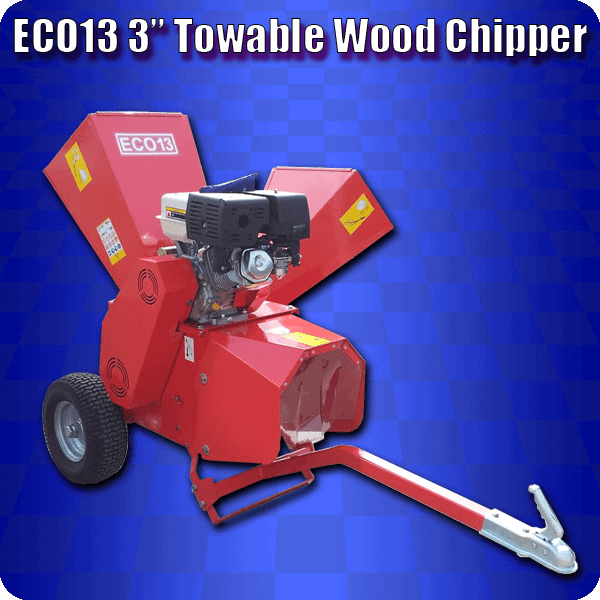 eco13 wood chippers