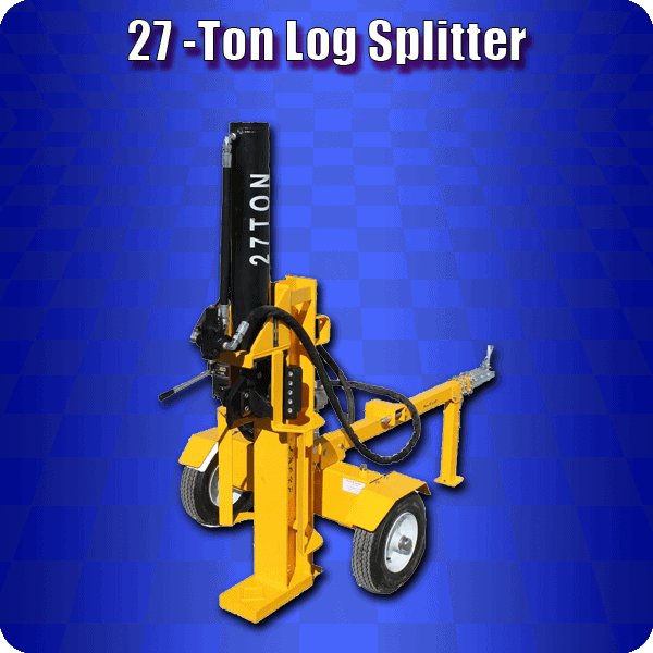 27-Ton Log Splitter