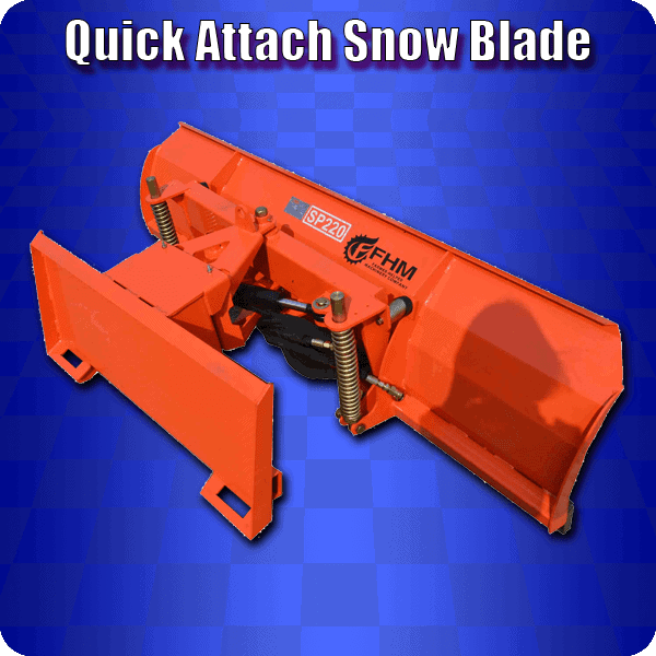 Quick Attach Snow Blade